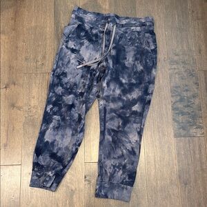 lululemon athletica Blue Tie-Dye Joggers